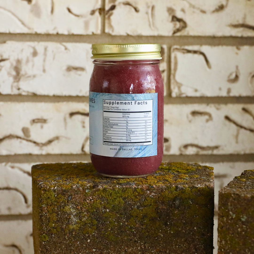 Sheer Alternatives Sea Moss Gel | St Lucia Sea Moss Gel | Wild-Harvested