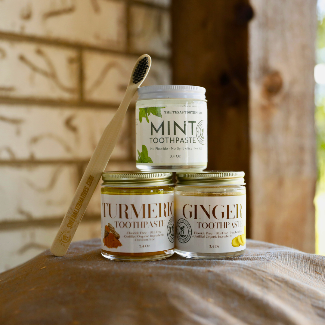 Whitening Toothpaste | Organic Toothpaste | The Texas Toothpaste