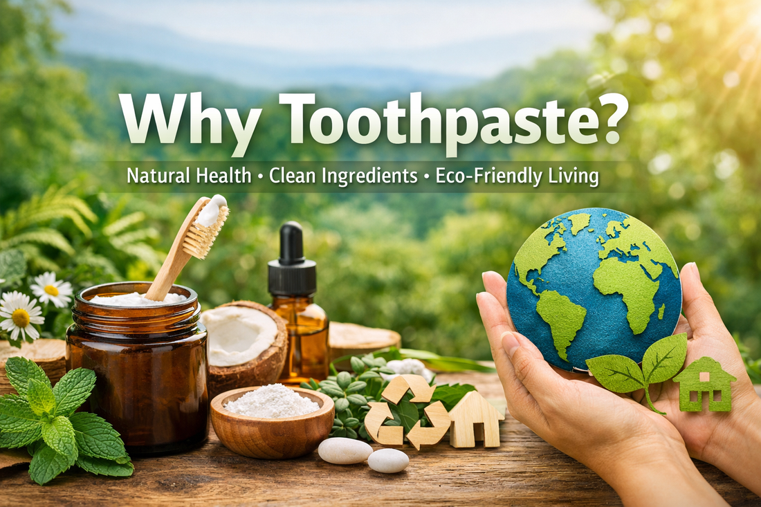 Why Toothpaste? Natural toothpaste image