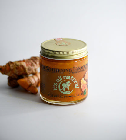 Sheer Alternatives Organic Turmeric Whitening Toothpaste | Teeth Whitening - Sheer Alternatives