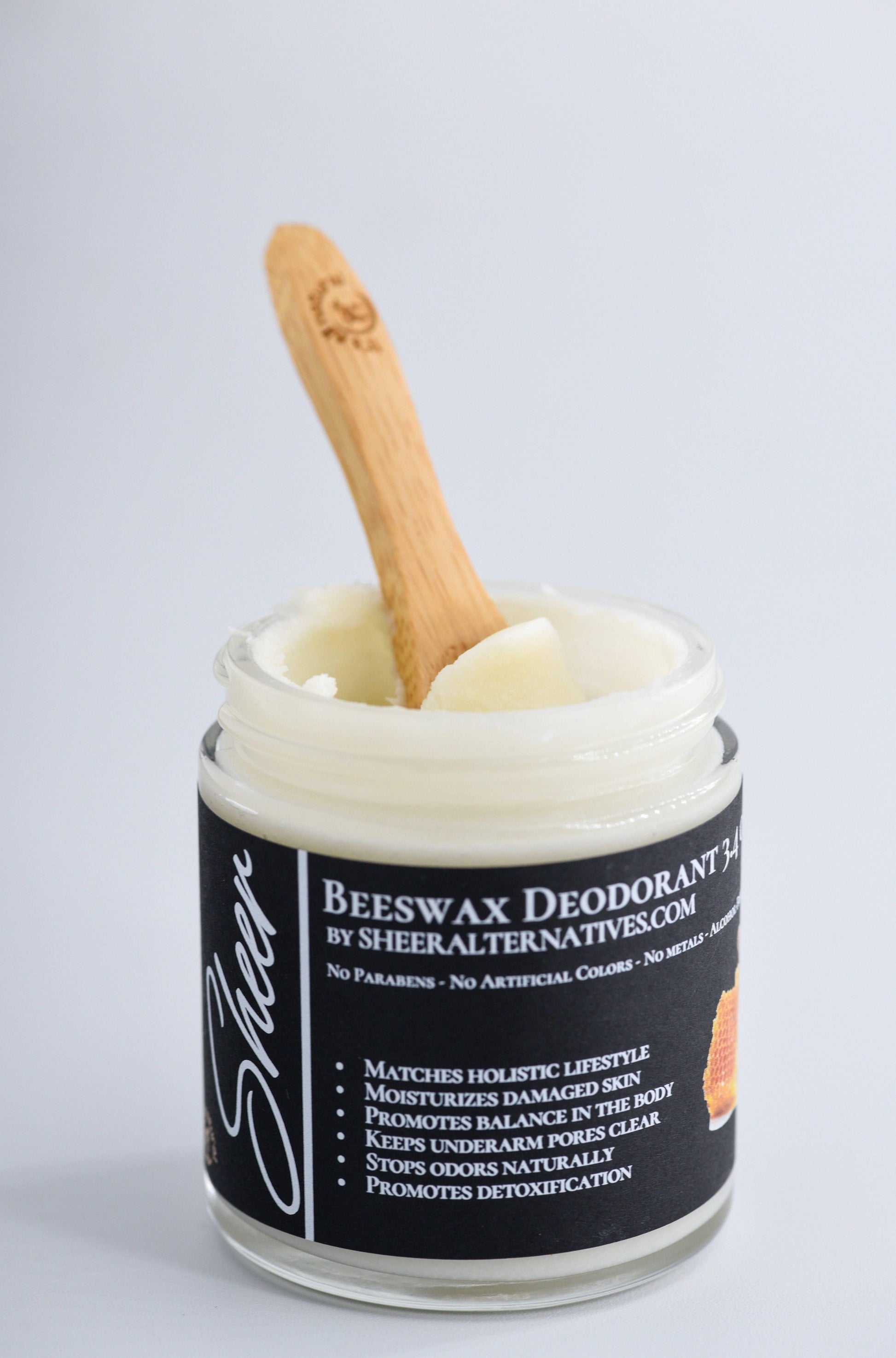 Sheer Alternatives Natural Beeswax Deodorant | Natural Deodorant - Sheer Alternatives