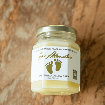Sheer Alternatives Tallow Balm | Unscented Tallow Balm - Sheer Alternatives