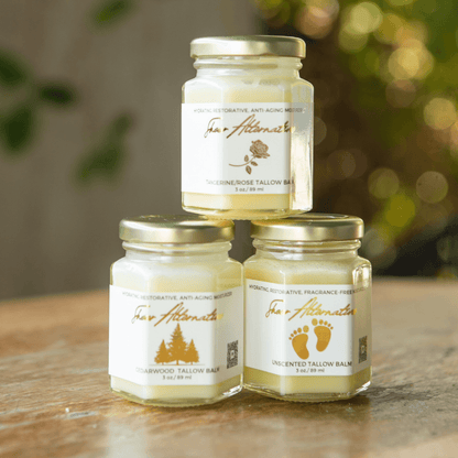 Sheer Alternatives Tallow Balm | Unscented Tallow Balm - Sheer Alternatives