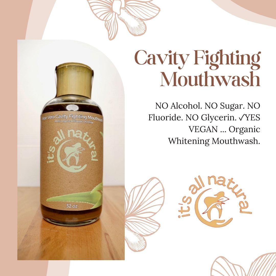 Sheer Alternatives Aloe Vera & Clove Mouthwash | Oral Rinse - Sheer Alternatives