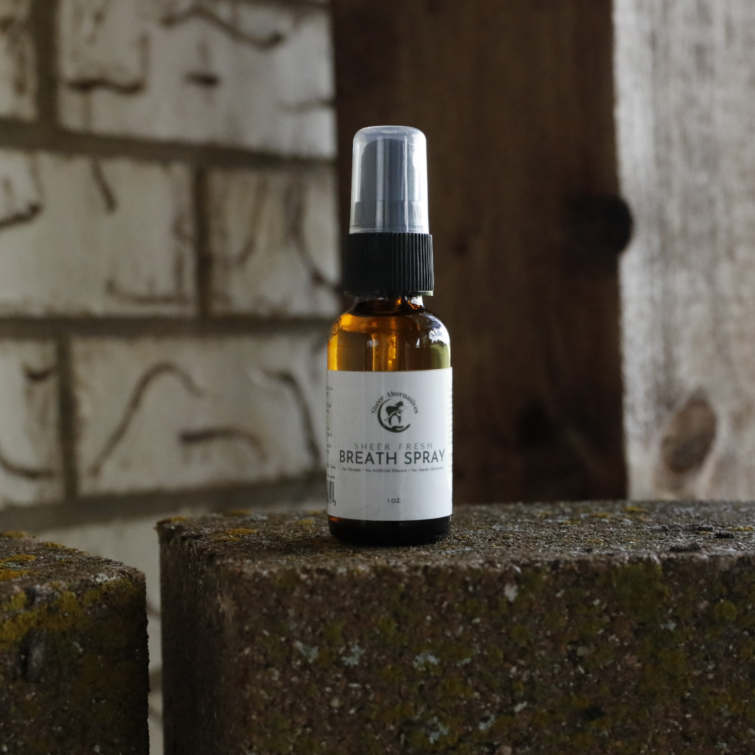 Sheer Alternatives Mint Breath Spray | Mint Mouth Spray - Sheer Alternatives
