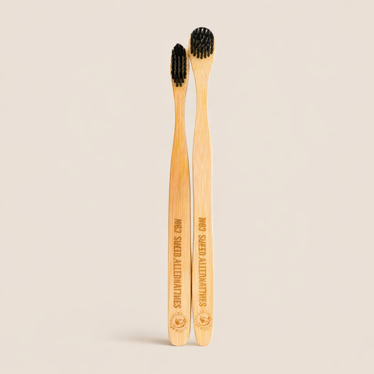 Sheer Alternatives Tongue Brush/Toothbrush Set | Eco-Friendly