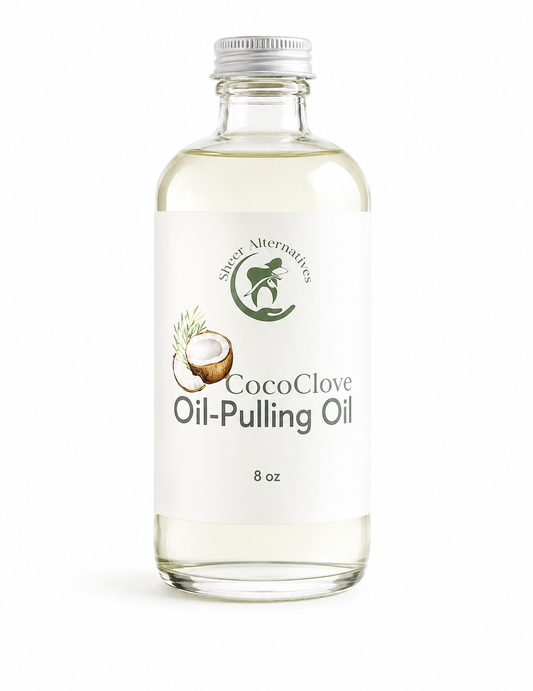 Sheer Alternatives Oil Pulling Oil | Oral Detox with MCT Coconut Oil in Forney, Texas (8 oz)