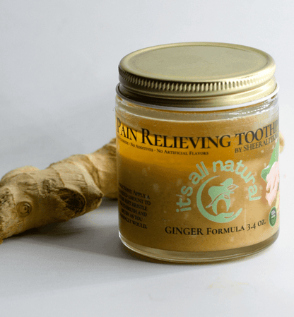 Sheer Alternatives Organic Ginger Toothpaste | Antiseptic Toothpaste - Sheer Alternatives