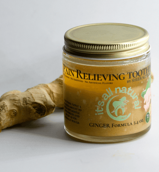Sheer Alternatives Organic Ginger Toothpaste | Antiseptic Toothpaste - Sheer Alternatives