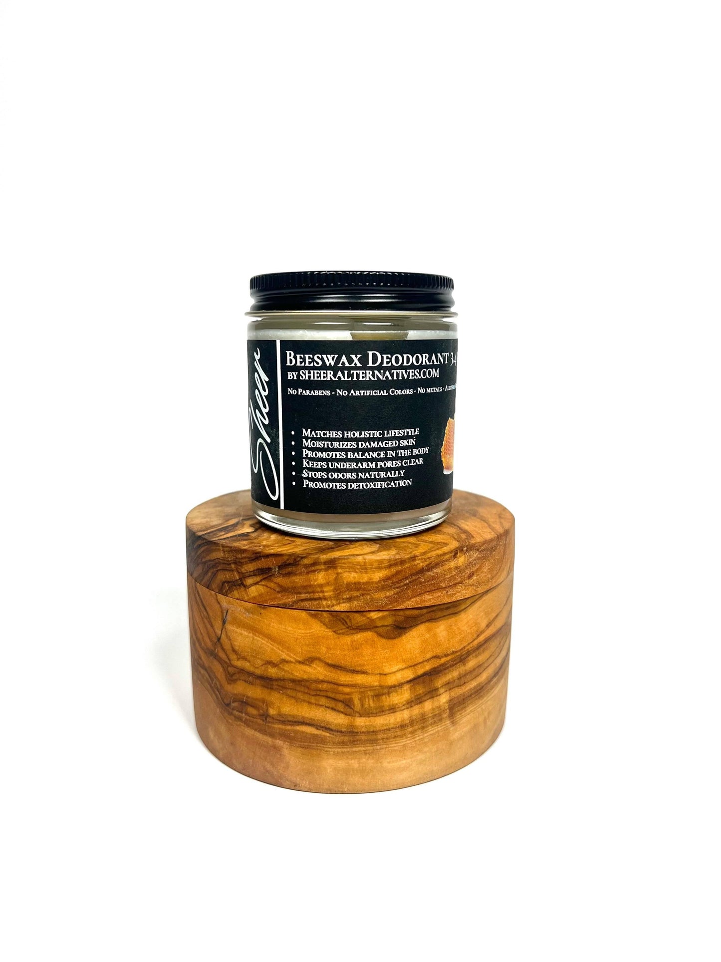 Sheer Alternatives Natural Beeswax Deodorant | Natural Deodorant - Sheer Alternatives