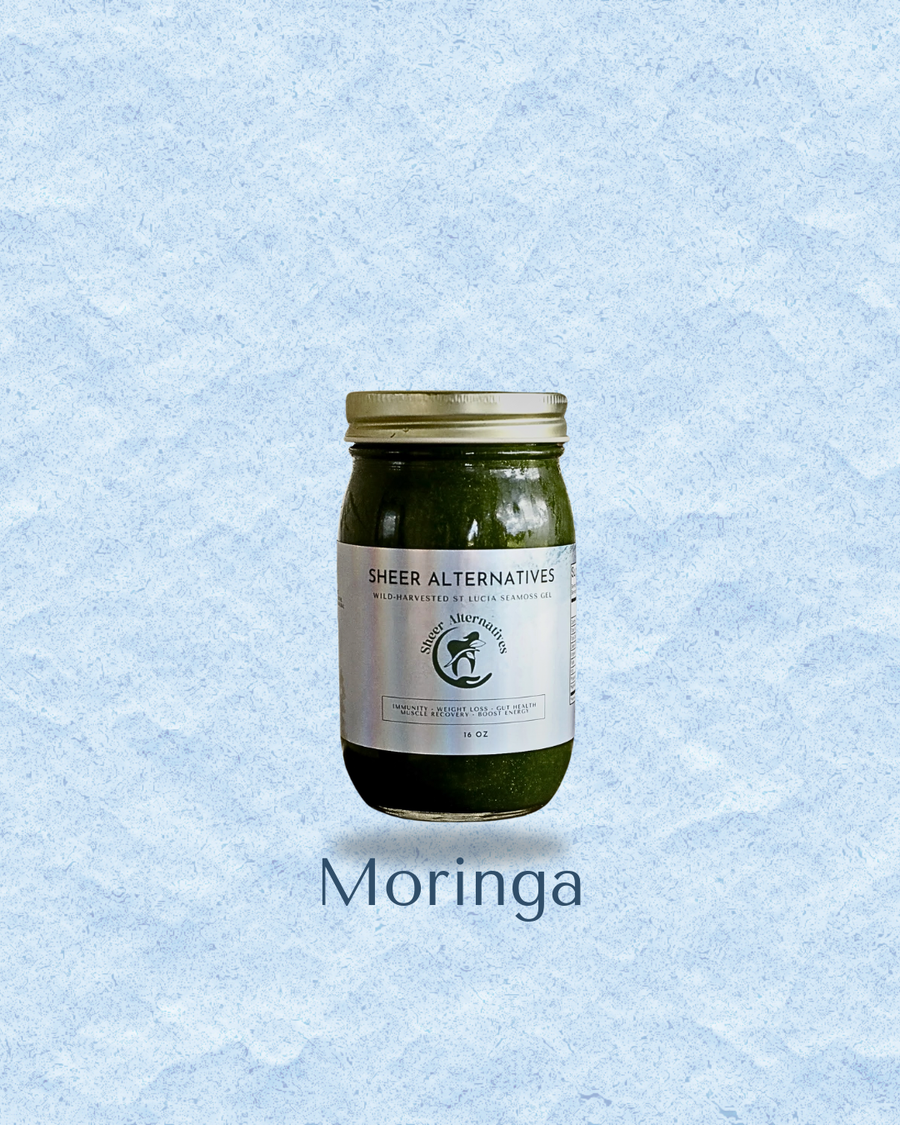 Moringa Spirulina Sea Moss Gel