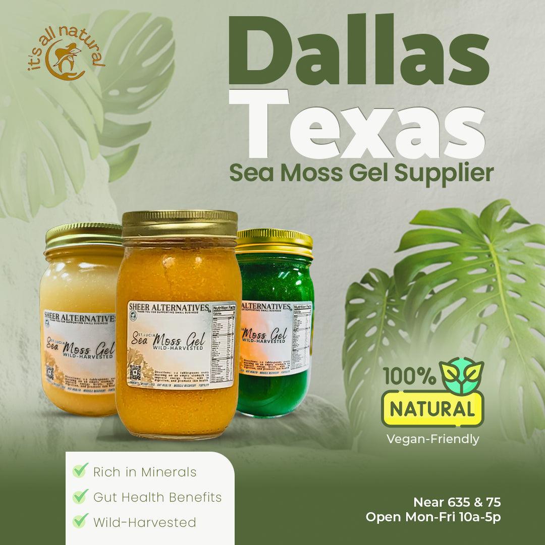 Sheer Alternatives St Lucia Sea Moss Gel | Turmeric | Ginger - Sheer Alternatives