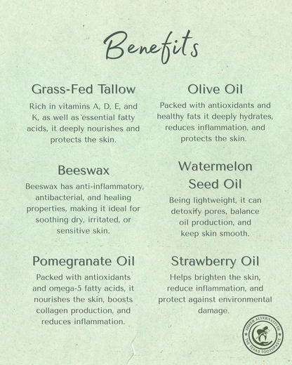 Sheer Alternatives Tallow Balm | Unscented Tallow Balm - Sheer Alternatives